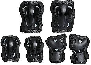 Echipament de protectie Rollerblade  Skate Gear Junior 3 Pack Black S