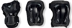 Echipament de protectie Rollerblade  Skate Gear Junior 3 Pack XXS Black (069P0200100)