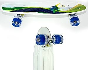 Skateboard New World YB-103 Fotball Green