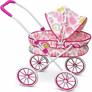 Коляска для кукол New World 9933E-1 Light Pink