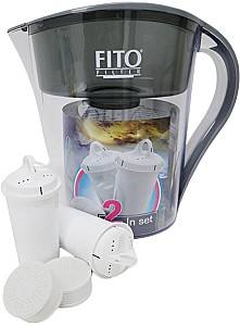 Cană filtrantă pentru apă Fito Filter Crystal PH+ Grey