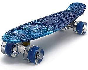 Skateboard New World YB-104 Blue
