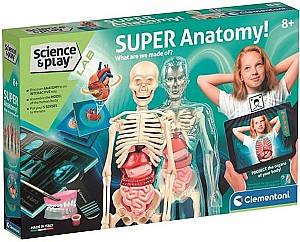 Set de cercetare pentru copii Clementoni Super Anatomy (75104)