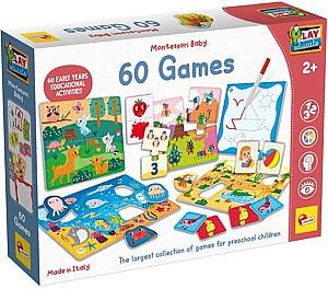 Головоломка Lisciani Montessori Baby 60 Games (EN102877)