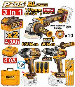 Set de scule electrice INGCO COSLI251292