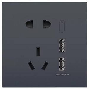 Электрическая розетка Aqara QBCZ15LM Black