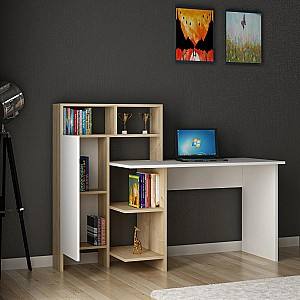 Masa de birou Hanah Home Bugra White Oak