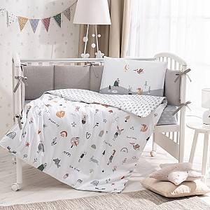 Lenjerie de pat Perina Forest Baby (FB3-01.1) Grey
