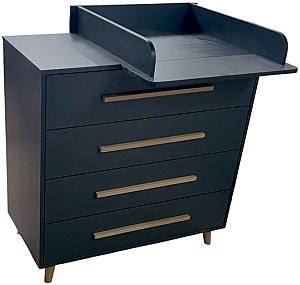 Comoda copii Eucalyptus Napoli90 (DSK-N804) Graphite