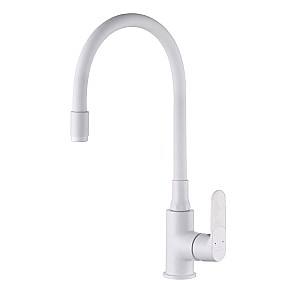 Baterie pentru lavoar Invena Joga Plus White