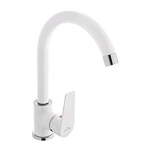 Смеситель для умывальника Invena Dokos White