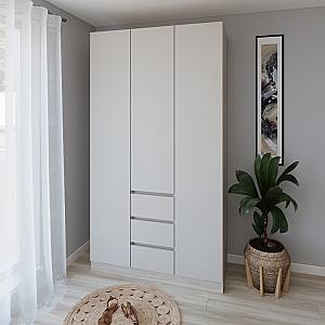 Dulap Smartex N16 140 cm Stejar Deschis / Cașmir