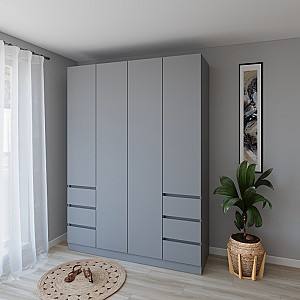 Dulap Smartex N17 200 cm Grafit