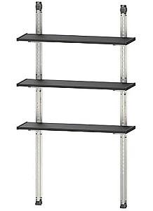 Cтеллаж складской Keter Shelving Kit 100 Black