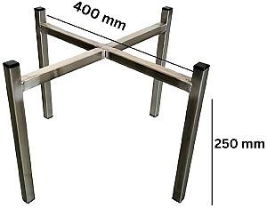 Suport pentru butoi IPS GROUP INOX AISI 304 60/100 lt