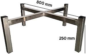 Suport pentru butoi IPS GROUP INOX AISI 304 500/550 lt
