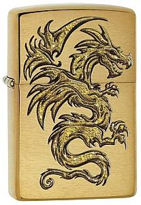 Bricheta Zippo Dragon Design 29725 204B
