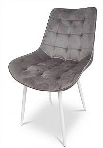 Scaun Kroll DC-008 (velur) Light Grey / White