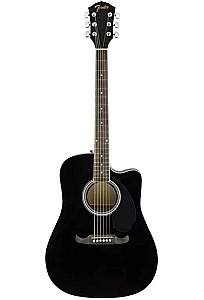 Chitara electro-acustica Fender FA-125CE Dreadnought Walnut Fingerboard Black