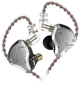 Наушники KZ Acoustics ZS10 PRO Silver-Black