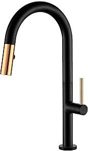 Robinet bucatarie Helika 7063-601C Black metallic copper