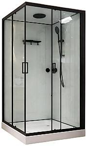 Душевая кабина Linia H2O Victoria Plus 90x90 Черный