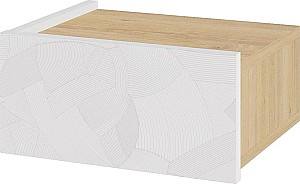 Noptiera DECO Onda White / Saphire Oak
