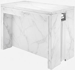 Стол Flat Console 6in1 Белый Мрамор