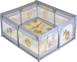 Манеж Moni GameZone Grey