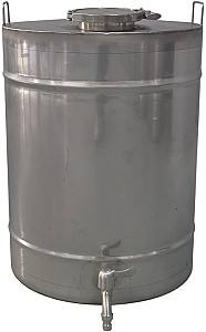Butoi de inox IPS GROUP INOX 80 l (cu robinet)