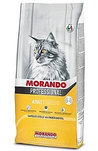 Hrana uscata pentru pisici Morando Professional Adult Sterilized Chicken & Veal 7kg