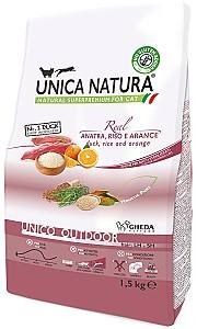 Hrana uscata pentru pisici Gheda Unica Natura Outdoor Duck Rice & Orange 1.5kg