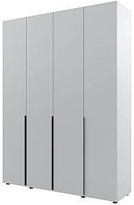 Dulap ML Mobila Lira 180 4D Gri Deschis