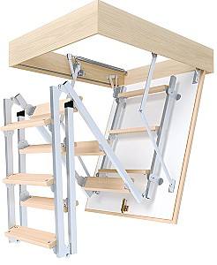 Чердачная лестница Bukwood ECO+ Metal Mini 70x80cm