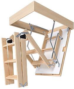 Чердачная лестница Bukwood LUXE Mini 80x100cm