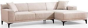Canapea coltar Trendy Petra R Corner Alb