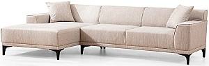 Canapea coltar Trendy Petra L Corner Alb
