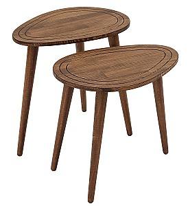 Masuta de cafea, reviste Trendy Dulce Nuc (Maro)