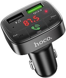 FM Модулятор HOCO E59 Promise Black