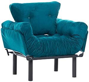 Fotoliu Trendy Nitta Single Verde Petrol