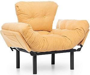 Fotoliu Trendy Nitta Single Mustar (Galben)