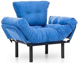 Fotoliu Trendy Nitta Single Albastru