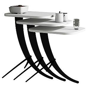 Masuta de cafea, reviste Trendy Pion Alb