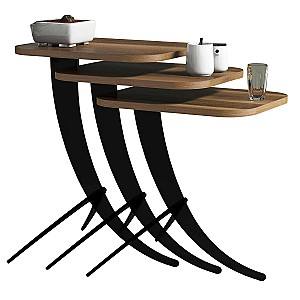 Masuta de cafea, reviste Trendy Pion Nuc (Maro)
