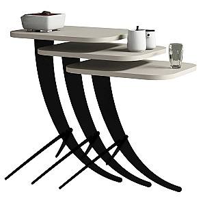 Masuta de cafea, reviste Trendy Pion Crem (Bej)