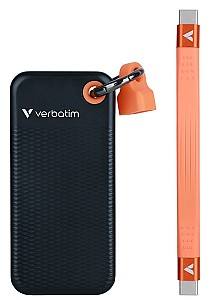 Внешний SSD Verbatim Pocket 512GB Black/Orange