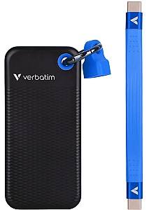 Внешний SSD Verbatim Pocket 512GB Black/Blue