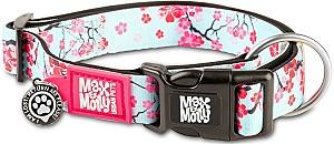 Zgarda pentru caini Max & Molly Smart ID Cherry Bloom 197084 L