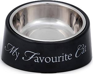 Миска для кота DBL My Fav Cat Grey
