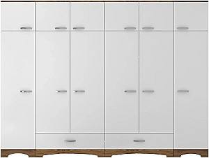 Dulap Mirage Meble BA133 Alb/Nuc (Maro)